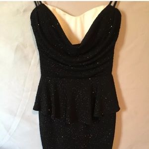 Black sparkly dress size M